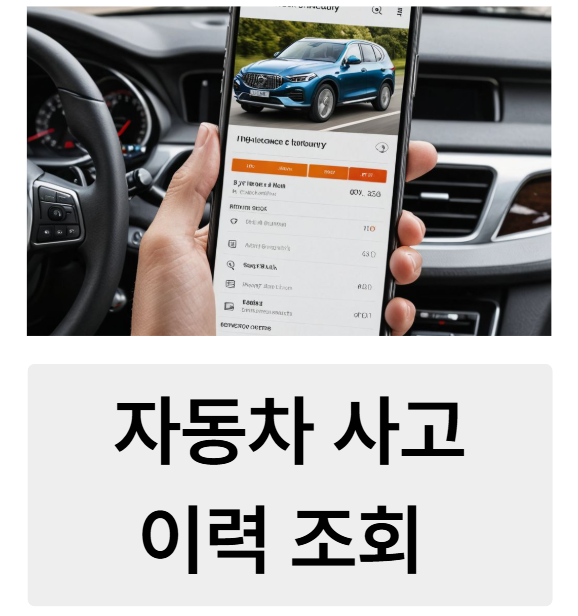 자동차보험이력 조회